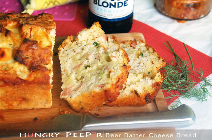 Beer Batter Cheese & Dill Bread