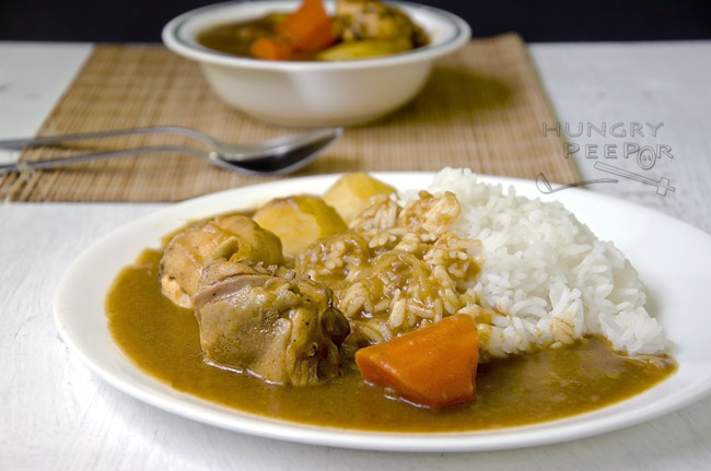 japanese chicken curry (チキンカレー)
